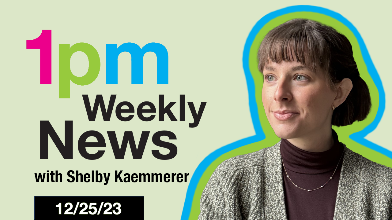 Image of 1PM Weekly News - December 25, 2023 article